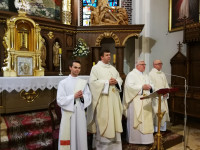 Nowowyświęcony Diakon Grzegorz Góraj